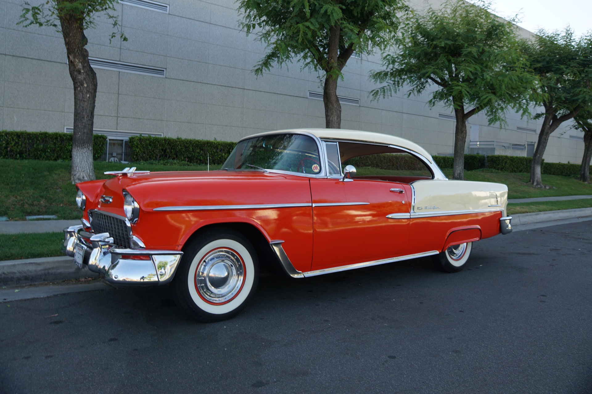 A restored 1955 Chevrolet Bel Air from our inventory
